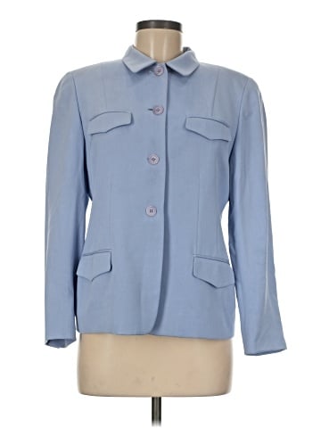 Anne Klein II Silk Blazer (view 1)