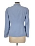 Anne Klein II 100% Silk Blue Silk Blazer Size 8 Petite - photo 2