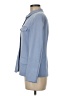 Anne Klein II 100% Silk Blue Silk Blazer Size 8 Petite - photo 5