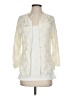 Kate Hill Ivory Cardigan Size S (petite) - photo 1