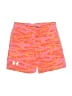 Under Armour 100% Polyester Camo Pink Athletic Shorts Size 4 - photo 1