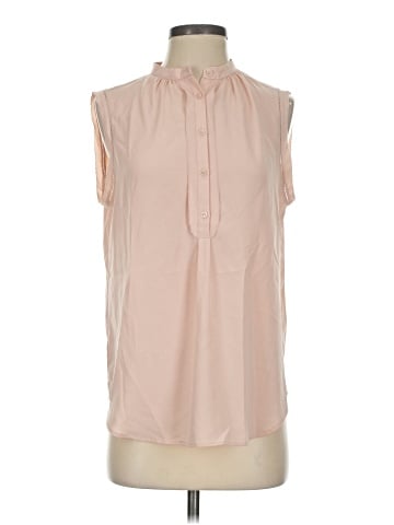 Ann Taylor Sleeveless Button-Down Shirt (view 1)
