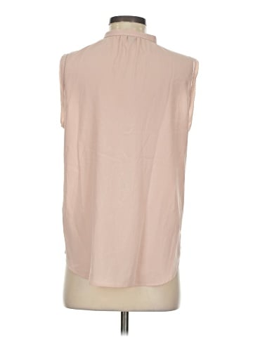 Ann Taylor Sleeveless Button-Down Shirt (view 2)