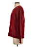 For Joseph Chevron-herringbone Red Pullover Sweater Size XS - photo 5