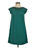 Francesca's 100% Polyester Solid Teal Casual Dress Size S - photo 1