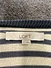 Ann Taylor LOFT Stripes Gray Pullover Sweater Size XL - photo 7