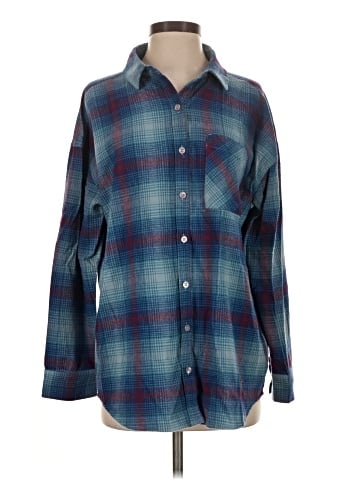 BP. Long Sleeve Button-Down Shirt (view 1)