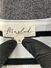 Marled Stripes Ivory Pullover Sweater Size S - photo 7