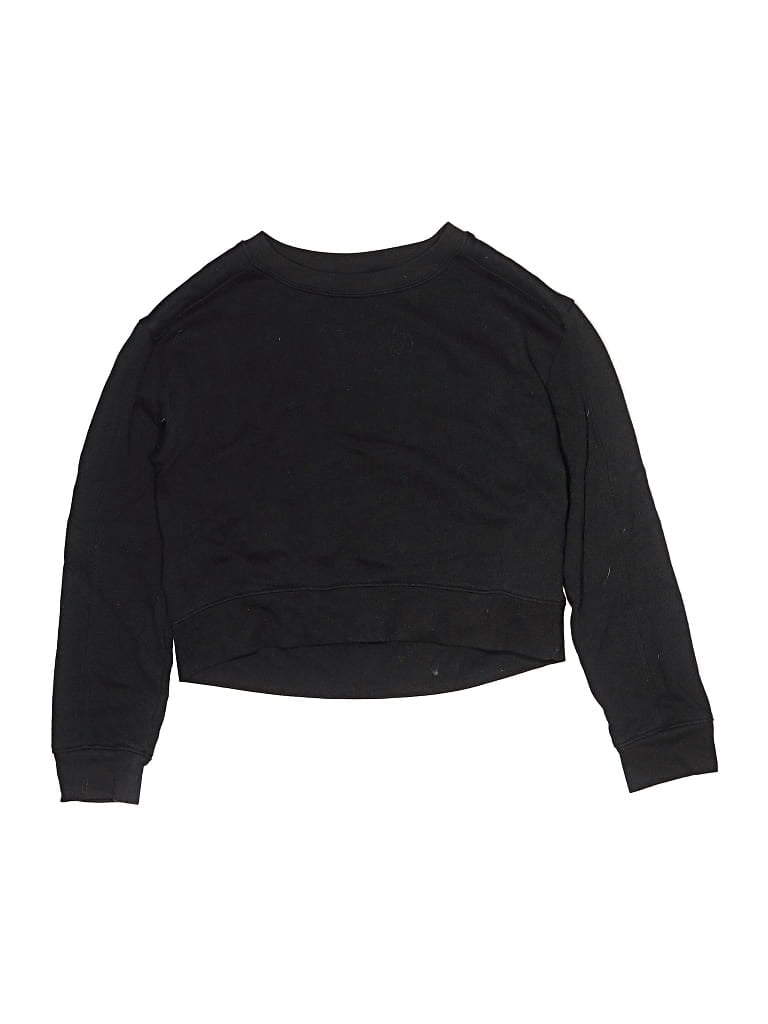 Pre-owned Athletic Works Kids' Pullover Sweater In Black