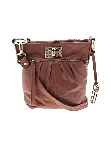 B Makowsky Leather Crossbody Bag (view 1)