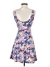 Soprano Floral Blue Cocktail Dress Size XS - photo 2