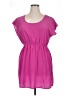 rue21 100% Polyester Solid Pink Casual Dress Size XL - photo 1
