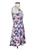 Soprano Floral Blue Cocktail Dress Size XS - photo 4