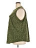 Evri 100% Polyester Green Sleeveless Blouse Size 2X - photo 5