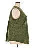 Evri 100% Polyester Green Sleeveless Blouse Size 2X - photo 4