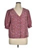 Sanctuary 100% Polyester Purple 3/4 Sleeve Blouse Size XL - photo 1
