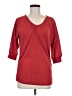 Lena Red 3/4 Sleeve Top Size M - photo 1