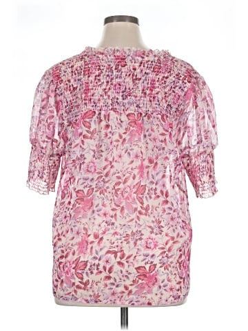 Philosophy Republic Clothing Short Sleeve Blouse (view 2)