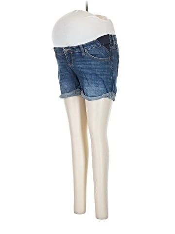 Indigo Blue Denim Shorts (view 1)