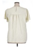 Unbranded 100% Polyester Ivory Short Sleeve Blouse Size XL - photo 2