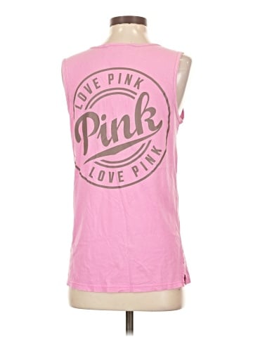 Victoria's Secret Pink Sleeveless T-Shirt (view 2)