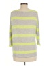 Three Dots Stripes Gray Pullover Sweater Size M - photo 2