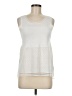 BCBGeneration Ivory Sleeveless T-Shirt Size M - photo 1