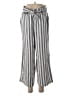 Fever Stripes Gray Casual Pants Size M - photo 1