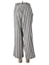Fever Stripes Gray Casual Pants Size M - photo 2