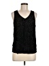 Iz Byer Black Sleeveless Blouse Size M - photo 1