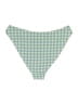Jonathan Simkhai Checkered-gingham Teal Swimsuit Bottoms Size M - photo 2
