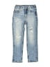 Old Navy Hearts Blue Jeans Size 7 - photo 1