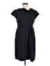 Lands' End Solid Black Casual Dress Size 8 (petite) - photo 1