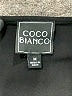 Coco Bianco Black 3/4 Sleeve Top Size M - photo 7