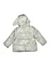 Rokka & Rolla 100% Polyester Hearts Silver Snow Jacket Size 12-18 mo - photo 2