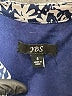 JBS 100% Polyester Paisley Blue Casual Dress Size 6 - photo 7