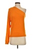 Enza Costa Orange Long Sleeve Top Size S - photo 1