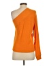 Enza Costa Orange Long Sleeve Top Size S - photo 2