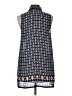 Max Edition 100% Polyester Blue Sleeveless Blouse Size M - photo 2