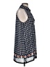 Max Edition 100% Polyester Blue Sleeveless Blouse Size M - photo 4