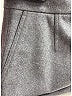 Acne Studios Solid Gray Suraya Flannel Mini Skirt Size 6 - photo 6