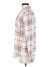 Eden & Olivia 100% Polyester Plaid White Long Sleeve Blouse Size S - photo 5