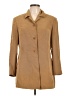 Due Per Due 100% Silk Tan Trenchcoat Size 12 - photo 1