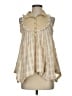 Pilcro 100% Baumwolle Ivory Sleeveless Blouse Size S - photo 1