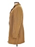 Due Per Due 100% Silk Tan Trenchcoat Size 12 - photo 5