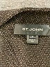 St. John Chevron-herringbone Brown Blazer Size 8 - photo 7