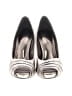 Kelly & Katie Metallic Silver Heels Size 7 - photo 2