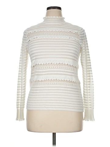 White House Black Market Long Sleeve Top (view 1)
