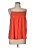 J.Crew 100% Cotton Orange Sleeveless Blouse Size L - photo 1