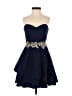 B. Darlin 100% Polyester Blue Cocktail Dress Size 3 - 4 - photo 1